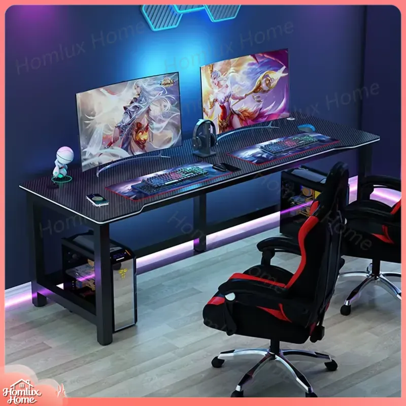 Karbon Fiber Dokulu Siyah Oyun - Desk Setup L Shaped incelemesi ve fiyatı