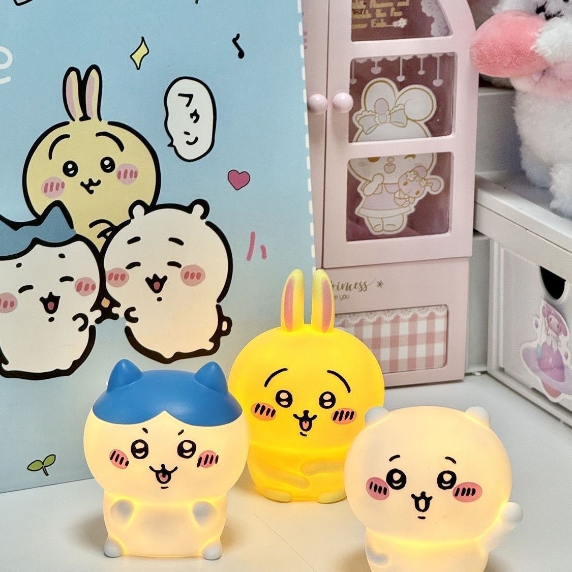 Anime Chiikawa Vinil Bebek Gec - Desk Setup Lamp incelemesi ve fiyatı