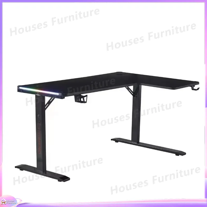 Büyük 160cm LED Işıklı Oyuncu  - Desk Setup L Shaped incelemesi ve fiyatı